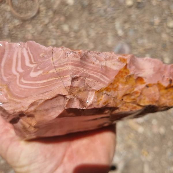 Rough  Pink Opal POR159