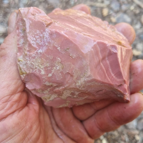 Rough  Pink Opal POR162