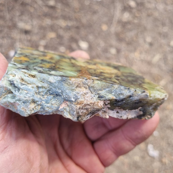 Polished Dendritic Opal slab DO173