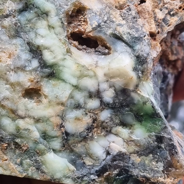 Polished Green Opal display specimen GRN81