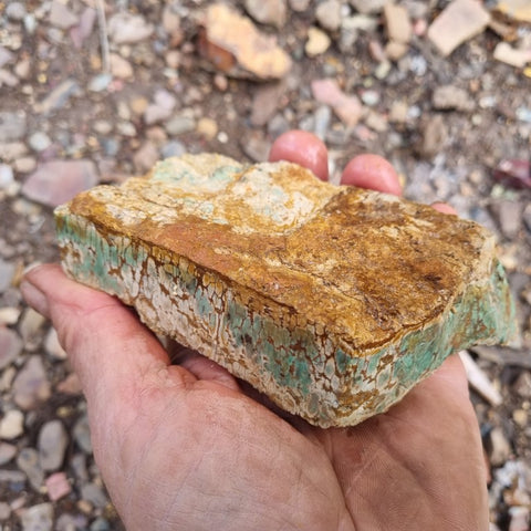 Variscite rough. VR483