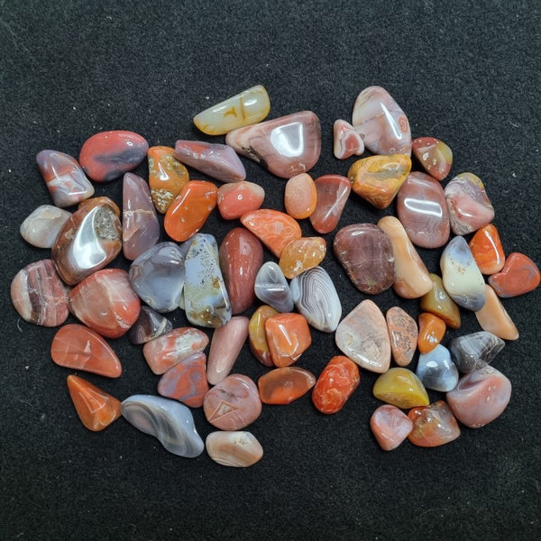 All Agates 1 kg. Tumble Polished Australian Agates PAT113 – GemstoneGeeks.