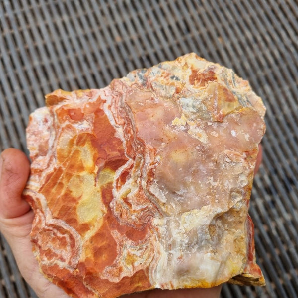 Crazy Lace Agate rough.  CLR 108