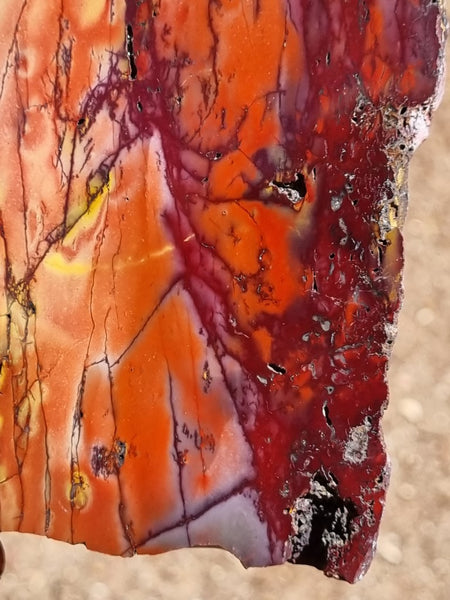 Polished Mookaite slab MK366