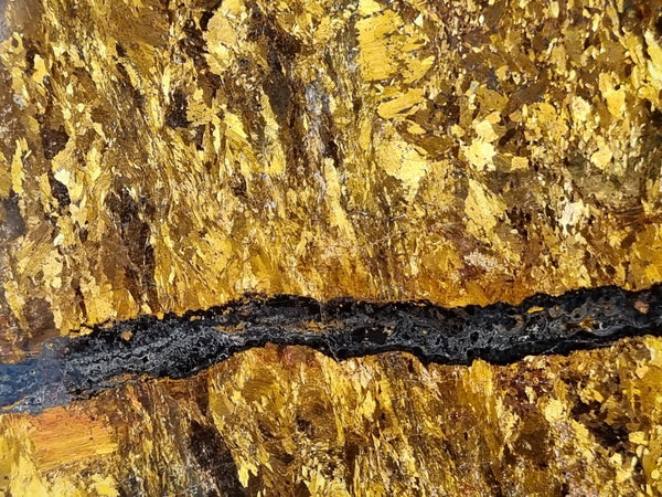 Polished Golden Amphibolite slab GA140