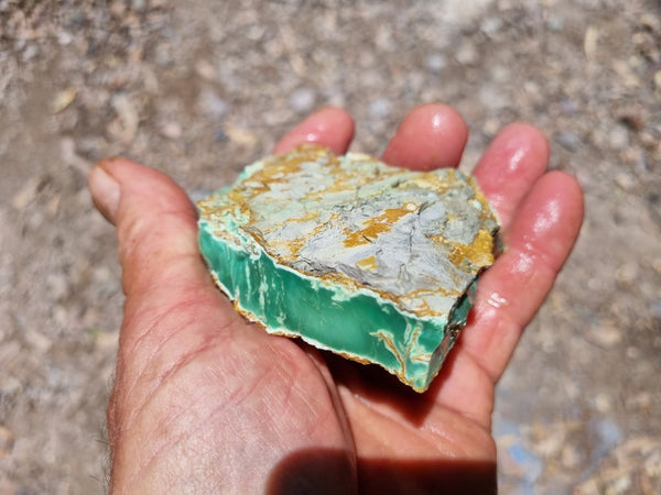 Variscite rough. VR498