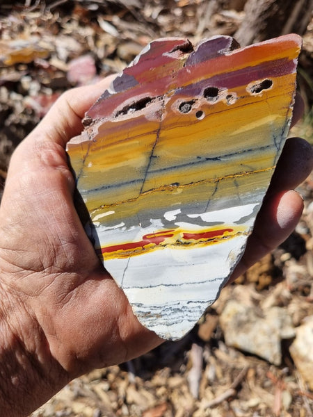 Sunset Jasper polished  SU144