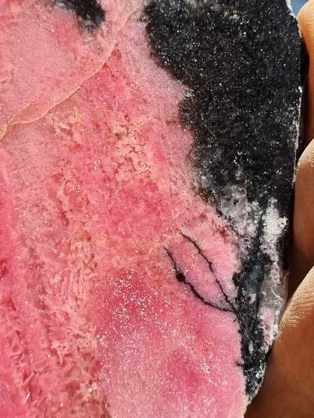 Polished Rhodonite slab RH251