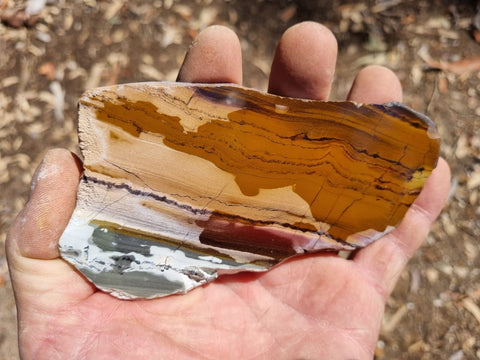 Sunset Jasper polished slab SU146