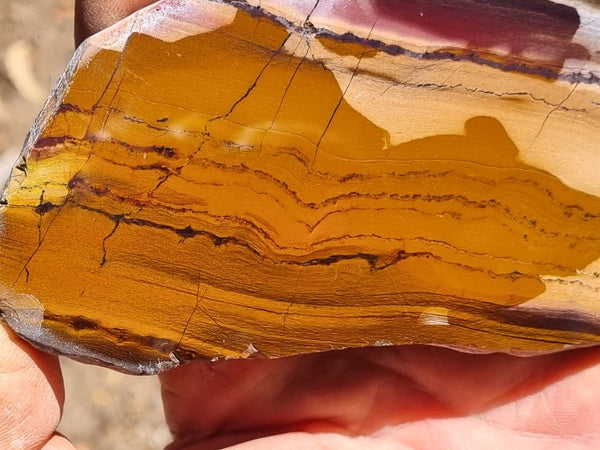 Sunset Jasper polished slab SU146