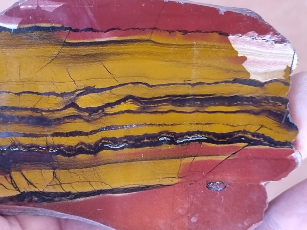 Sunset Jasper polished slab SU148