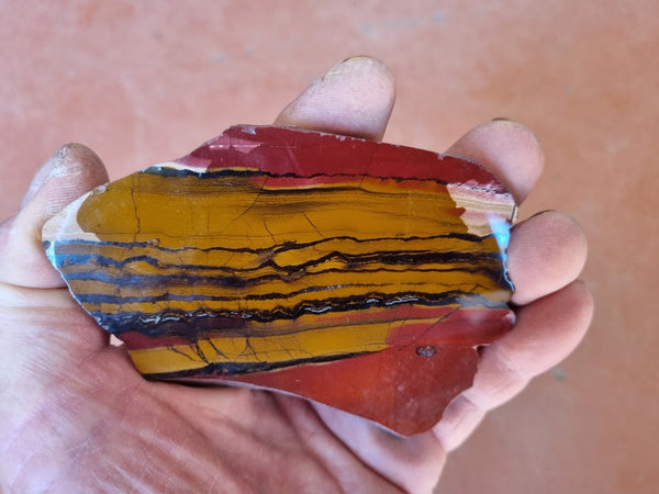 Sunset Jasper polished slab SU148