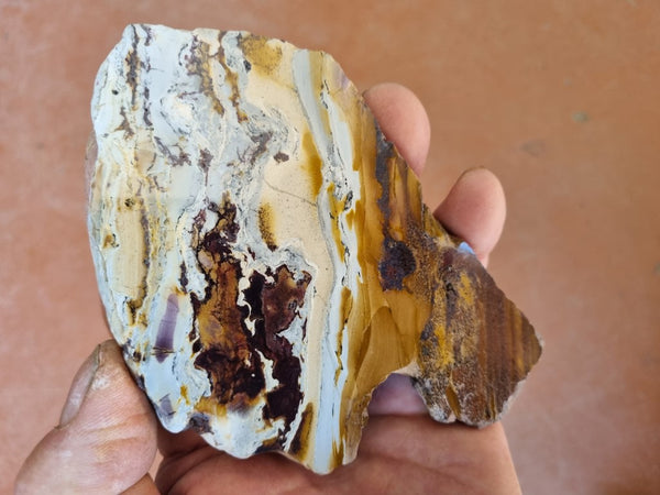 Sunset Jasper polished slab SU150