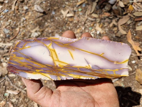 Polished Lilac Mookaite  MK371