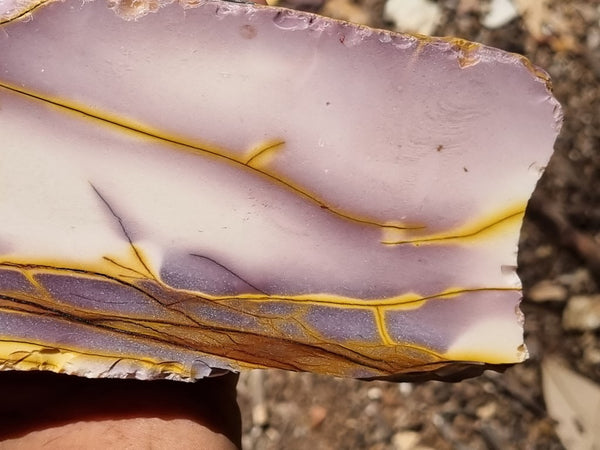 Polished Lilac Mookaite  MK371