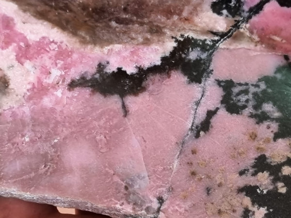 Polished Rhodonite slab RH254