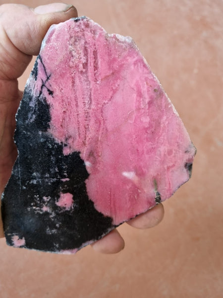 Polished Rhodonite slab RH255