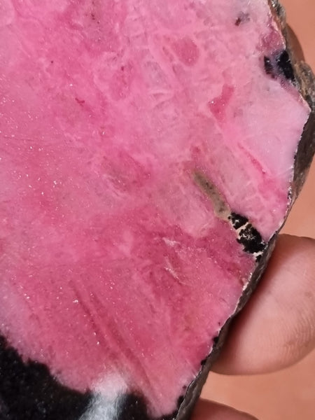 Polished Rhodonite slab RH255