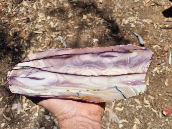 Polished Lilac Mookaite  MK372