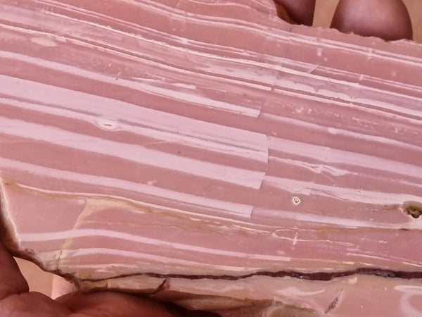 Polished Pink Opal  slab POP170