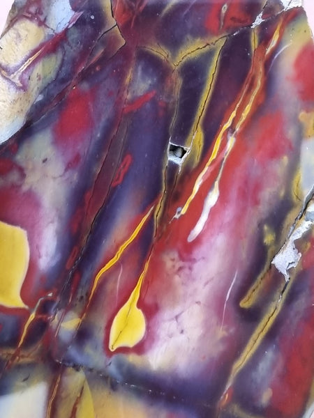 Polished Mookaite slab MK376