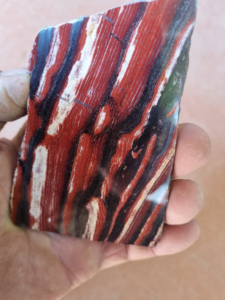 Polished Snakeskin Jasper slab SS166