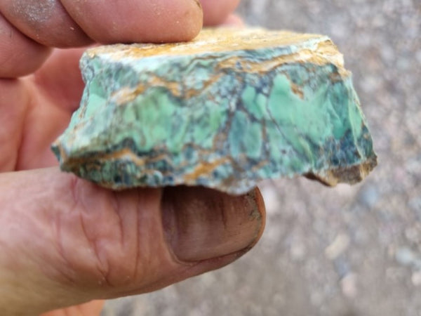 Variscite rough. VR520