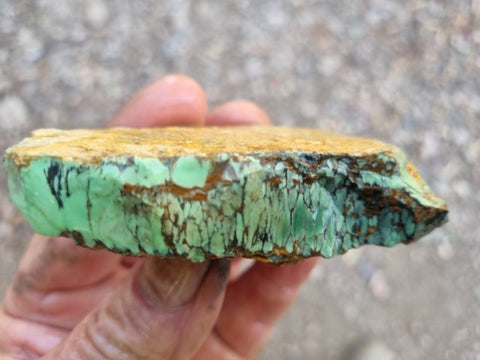 Variscite rough. VR520