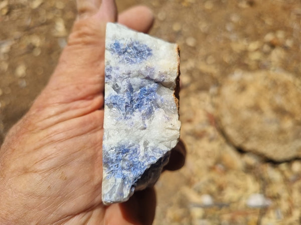 Polished Blue Lepidolite specimen BL239