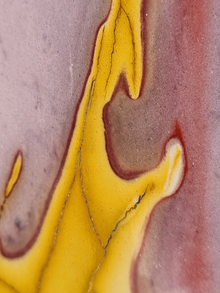 Polished Mookaite slab MK378