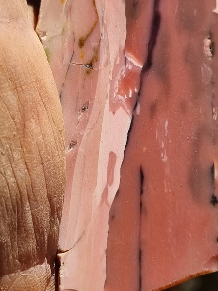 Polished Pink Opal  slab POP171