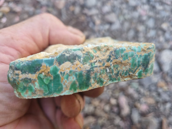 Variscite rough. VR525