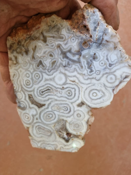 Polished Kumarina Agate slab KA140