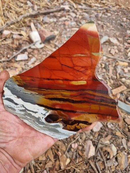 Sunset Jasper polished slab SU151