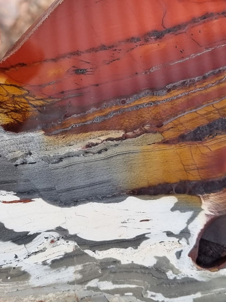 Sunset Jasper polished slab SU151