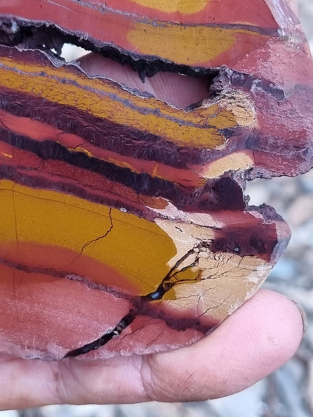 Sunset Jasper polished slab SU154