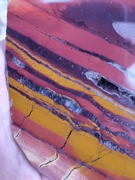 Sunset Jasper polished slab SU154