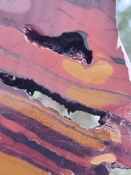 Sunset Jasper polished slab SU154