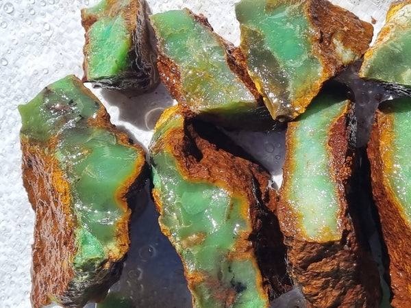 Chrysoprase rough.  CHR 178