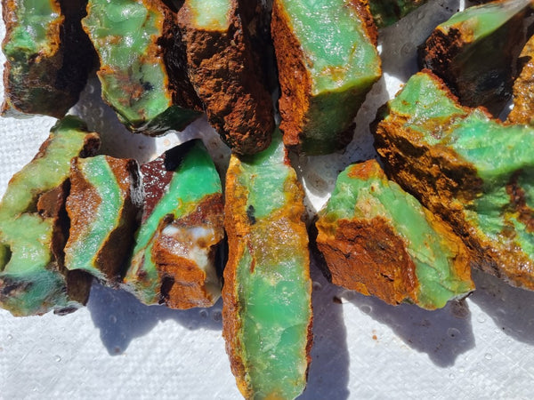 Chrysoprase rough.  CHR 178