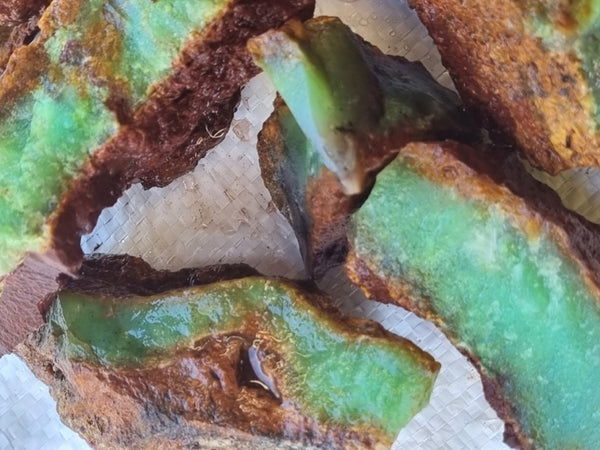 Chrysoprase rough.  CHR 178