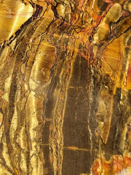 Polished Tiger Eye slab TE381