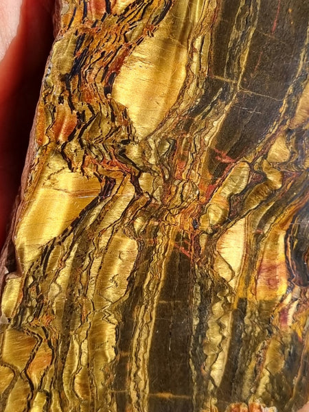 Polished Tiger Eye slab TE381