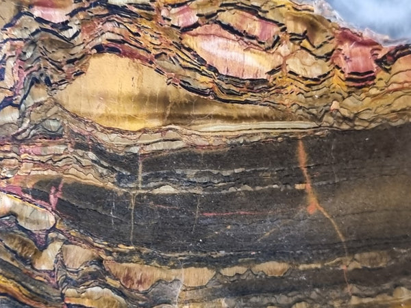 Polished Tiger Eye slab TE381