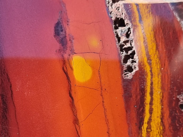 Sunset Jasper polished slab SU156
