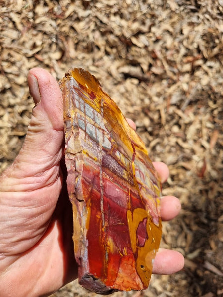 Sunset Jasper polished slab SU165