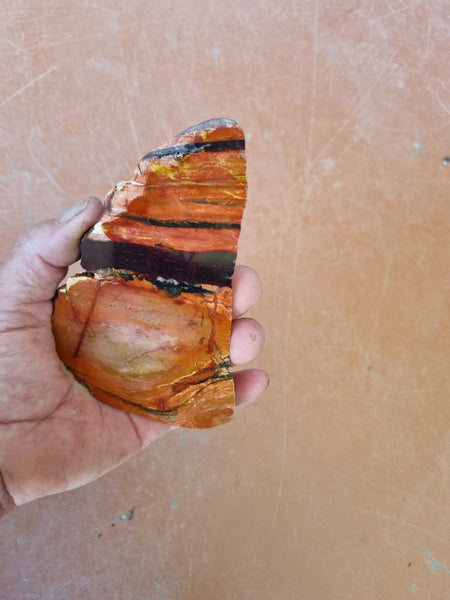 Sunset Jasper polished slab SU163