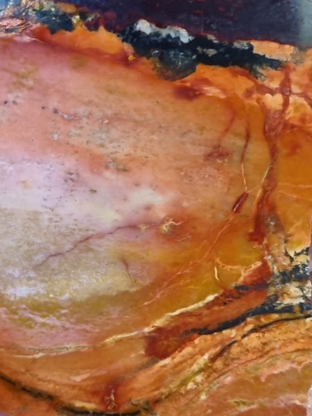 Sunset Jasper polished slab SU163