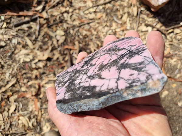 Polished Rhodonite slab RH271