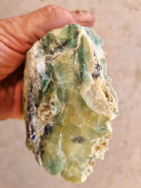 Green Opal  rough.  GOR 114